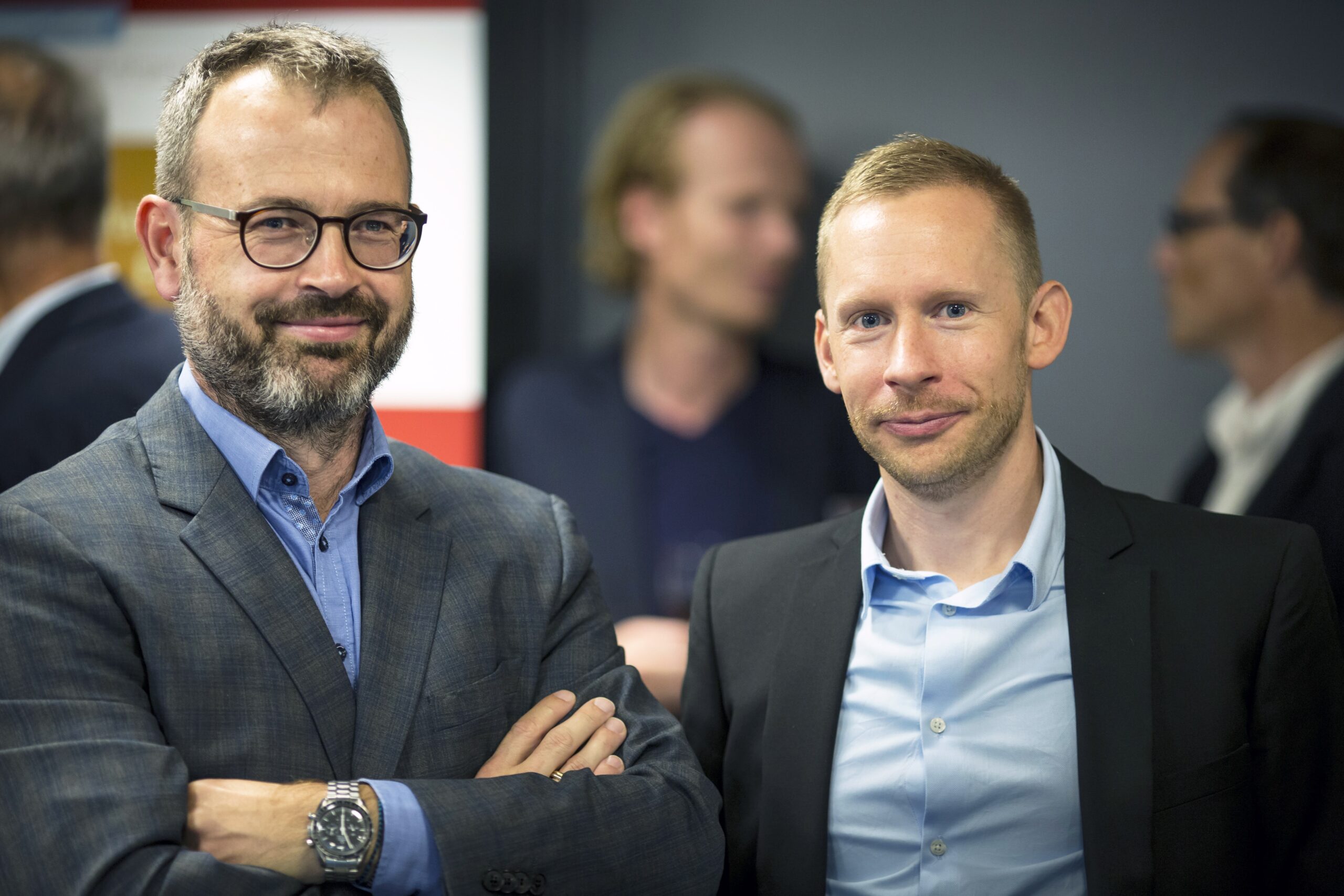 Medicon Valley Alliance chairman, Søren Bregenholt, wishes CEO, Petter Hartman ”Godspeed”