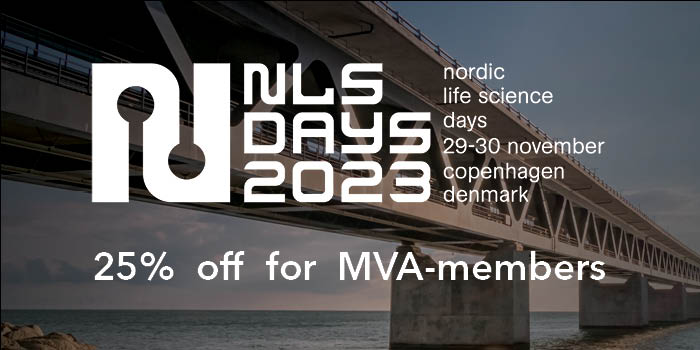 Register for the Nordic Life Science Days 2023 in Bella Center, Copenhagen, with your 25 % MVA-member discount