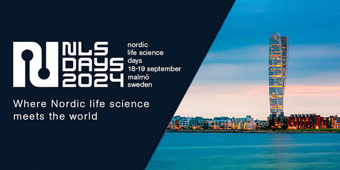 Register for Nordic Life Science Days with your 20 % MVA member discount